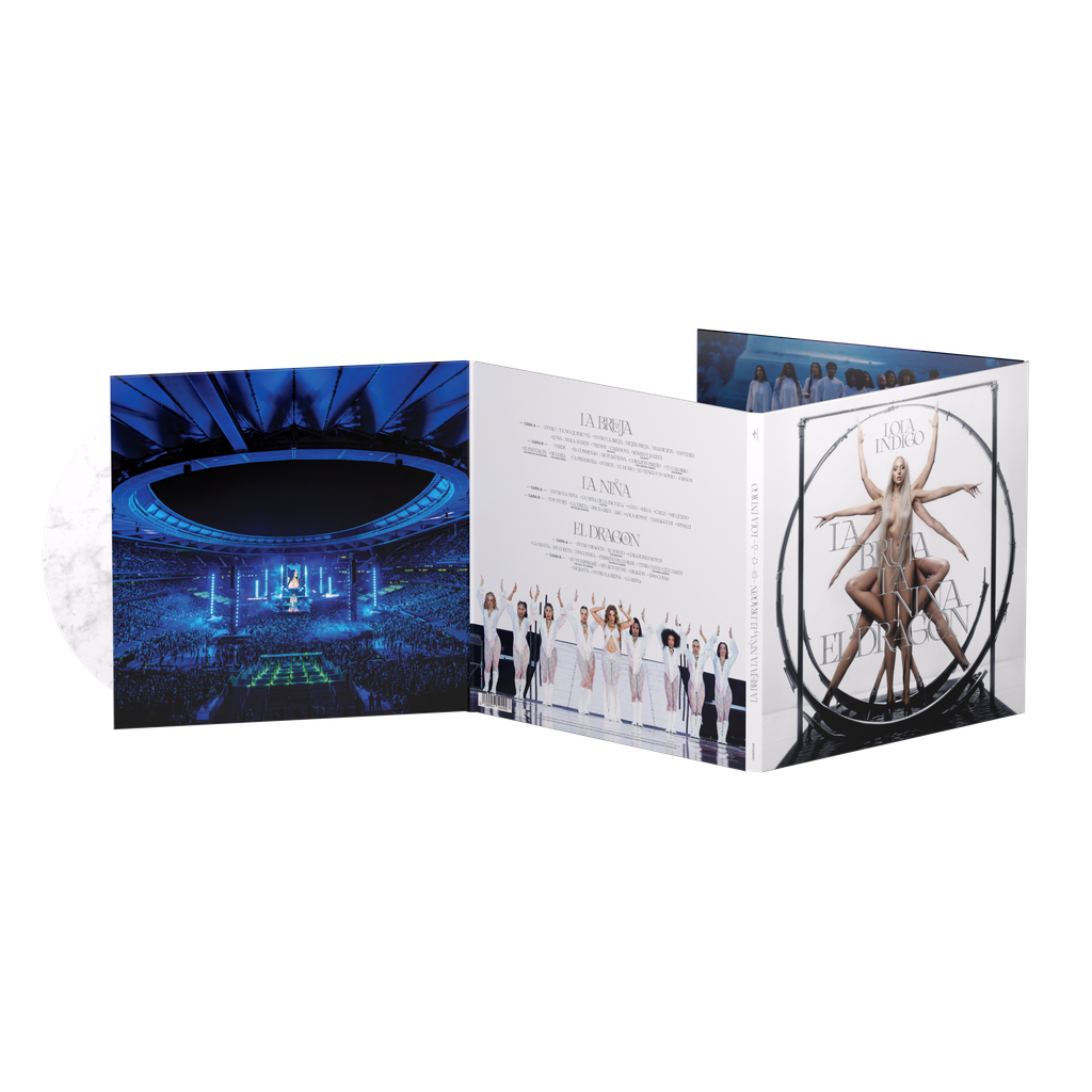 LA BRUJA, LA NIÑA Y EL DRAGÓN - Vinilo (Color Blanco Marmolado 3LP)