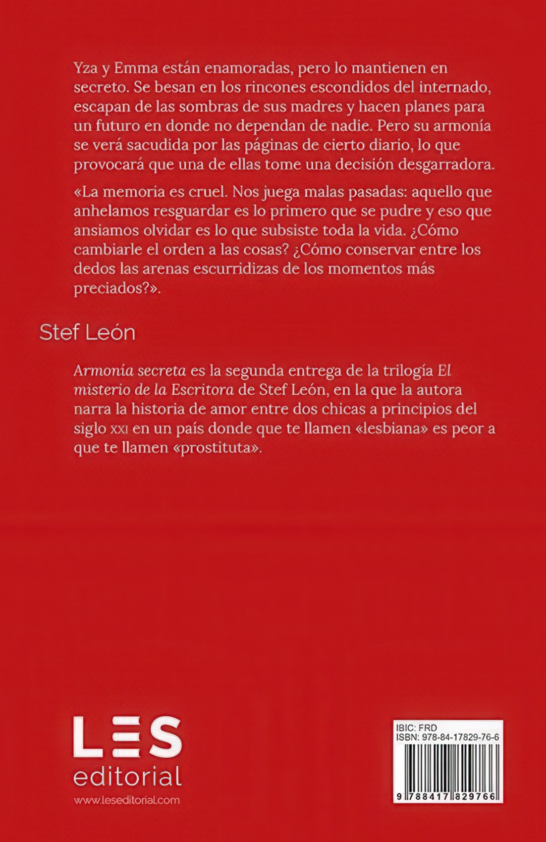 Armonía secreta: El misterio de la Escritora II – Plastic Books