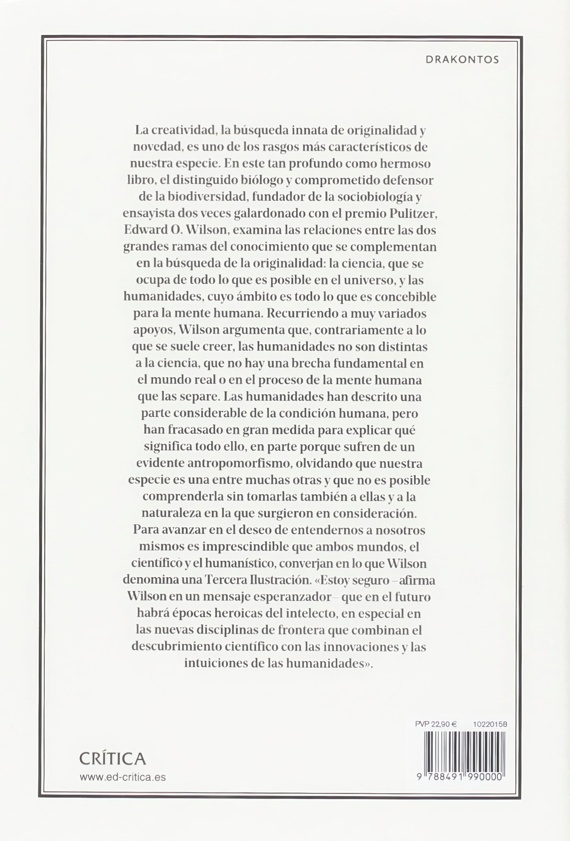 Los orígenes de la creatividad humana – Plastic Books