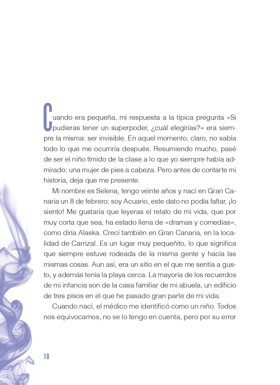 Transapariencia: Soy Selena y soy una chica trans – Plastic Books